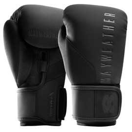 Hayabusa Mayweather Champ Boxing Gloves for Men and Women - Black, 12oz