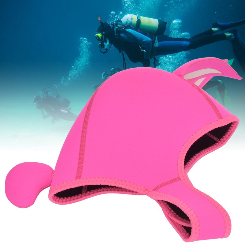 Neoprene Scuba Free Diving Animal Cartoon Hat Cap Helmet Hood