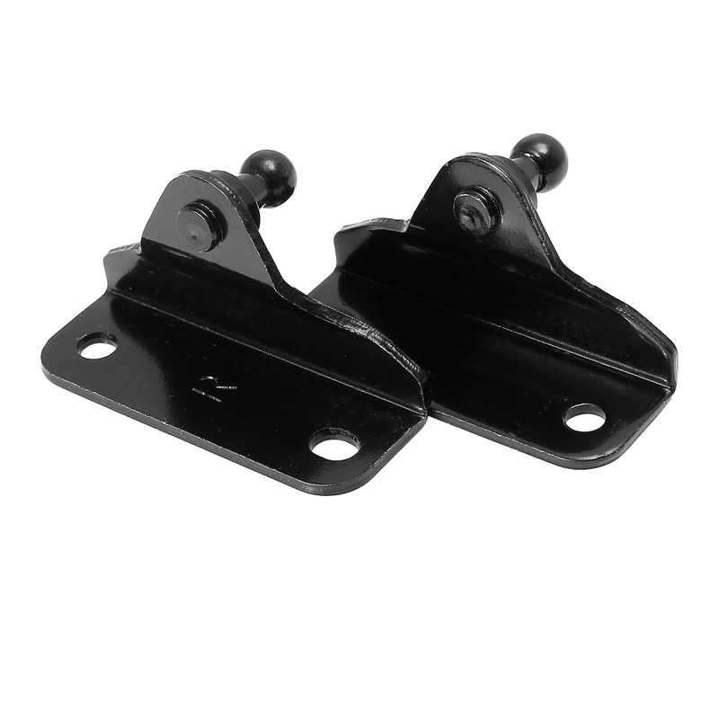 X AUTOHAUX 2pcs 10mm Car Ball Studs Mounting Brackets Black