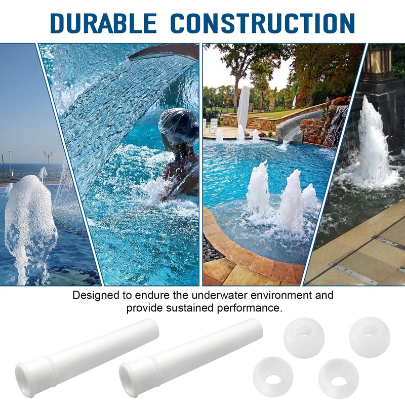 590135 Eyeball Assembly Kit,Pool Bubbler Nozzle Compatible with Pentair, Enhances