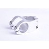 CarbonEnmy Bicycle Stem Aluminium BMX Bike Handlebar Stem 31.8 mm 40 mm 0° Ultral Light 112 g - Silver