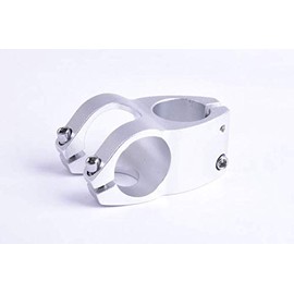 CarbonEnmy Bicycle Stem Aluminium BMX Bike Handlebar Stem 31.8 mm 40 mm 0° Ultral Light 112 g - Silver