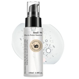 Snail Repair Essence - 96% Snail Mucin & Hyaluronic Acid Serum for Face, Intensive Hydration & Skin Repair, Anti-Aging & Pore Minimizing Serum for Dull, Damaged Skin Korean Skincare,100ML