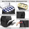 Hafmall Tactical Insulated Cooler Backpack, Leakproof, Waterproof, Black
