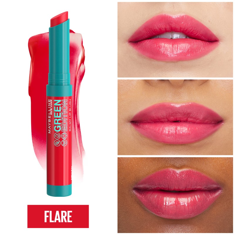 Maybelline Green Edition Balmy Lip Blush, Formulated With Mango Oil,
