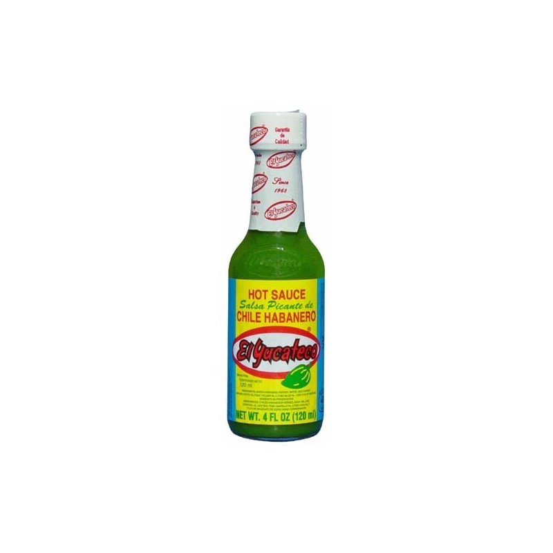 El Yucateco Hot Sauce - El Yucateco Chile Habanero Green