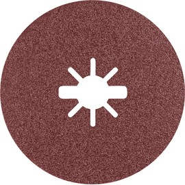 Bosch 5 x Expert R781 Prism Ceramic X-LOCK Fibre Discs (for Steel, Stainless Steel Sheets, Diameter 115 mm, Grit 60, Professional Accessories, Small Angle Grinder)