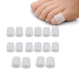 La solución definitiva de ZJchao para tus pies: 8 pares fundas protectoras de Silicona Gel que eliminan la presión de ampollas y roces, dedos en martillo. Fabricados