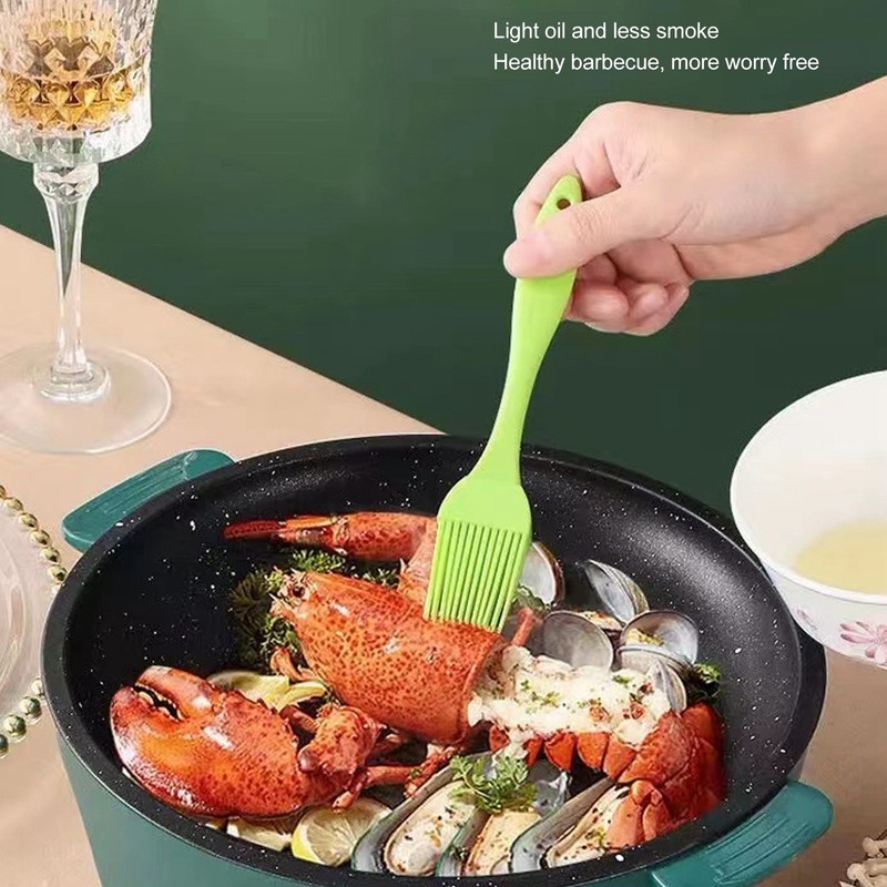 Electric Grill Pot 22cm Large Caliber Nonstick Multifunctional Electric Grill