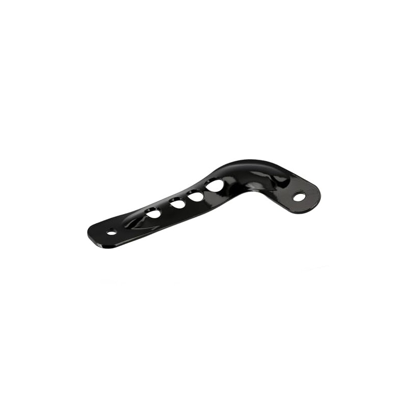 Exhaust Strut Short Enduro Steel Black for Simson S51, S70,