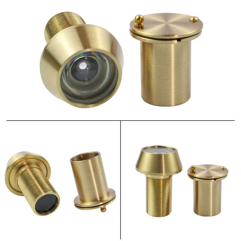 Earl Diamond - Peep Holes for Door, Solid Brass 220-Degree