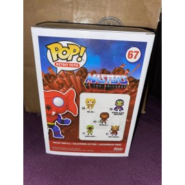 Funko Pop Masters of the Universe Mantenna #67 ECCC Shared Exclusive NO STICKER!