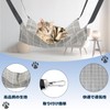 DELUXEFOX Cat Hammock, Hanging Bed, Cage, Adjustable Straps, Load Capacity