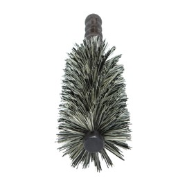 Ibiza Hair Professional Round Boar Hair Brush (MB Series), Reinforced Boar & Nylon Bristles & Cork Handle, For Big Sections, Tight Curls or Loose Waves, Add Texture & Shine for All Hair Types