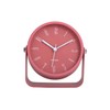 Karlsson Blush Red Regal Numbers Alarm Clock With Light function