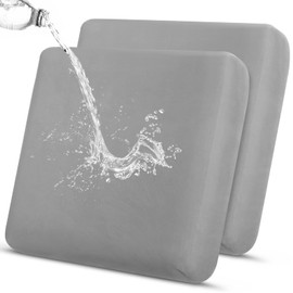 YISUN Waterproof Sofa Cushion Covers, Stretch Sofa Seat Cushion Covers, Replacement Chair/Couch Cushion Covers, Furniture Protector Seat Cushion Slipcovers with Elastic Bottom
