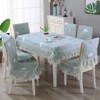 KLYso Modern Simplicity Dining Tablecloth Chair Cover Non-Slip Square Table