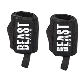 STEIGEN Fitness Beast Mode Exercise Wrist Wrap Bands, Wrist Strap, Wrist Support for Gym, Gym Gloves, Wrist Band for Men Gym