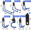 ZexHok Garage Hook Heavy Duty Wall Storage Hangers, 18 Pack