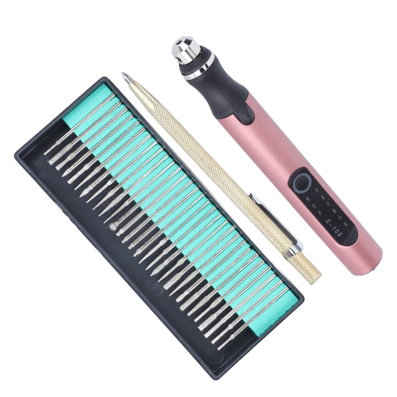 Cordless DIY Electric Engraving Pen 3.6V 8W 3 Levels Speed