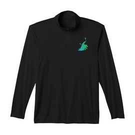 Peacocks Exotic Bird Green Beauty Colorful Feathers Peacock Performance Quarter-Zip Top