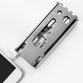 KLOCH Stainless Steel 18 in 1 Multifunction Bicycle Bike Mechanic Repair Tool Kit Handheld Folding Cycling Emergency Repair Tools Set