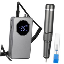 BIUDECO Manicure Drill Set Electric Nail File Portable Nail Drill Replacement Grinding Head