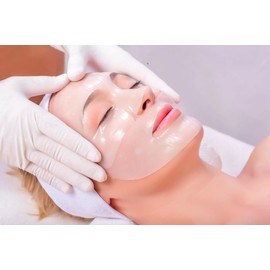 Organic Collagen Hydrogel Face Masks with Deep Moisturizing For All Skin Types, Deep Hydration, Anti-Aging, Skin-Soothing Treatment (Pack of 3)