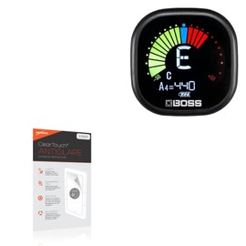 BoxWave Screen Protector Compatible with BOSS TU-05 Clip-on Tuner - ClearTouch Anti-Glare (2-Pack), Anti-Fingerprint Matte Film Skin