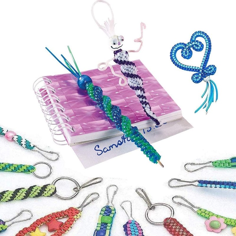 Toysrex Fashion Scoubi Scooby Scoubidou Scoobies 40 Pack Weaving Fashion