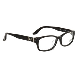 RayBan RX5198 2000 53 Sunglasses, Genuine Glasses, Dragon Ash Takeshi Furutani's Favorite Model Date Glasses, Glasses, Frame Color: Shiny Black