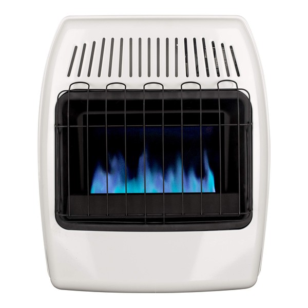 Dyna-Glo 20,000 BTU Natural Gas Blue Flame Vent Free Wall Heater, White