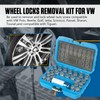 23pcs Wheel Lock Nuts Removal Kit Compatible with VW Volkswagen,