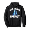 Energy Raver Rave JNCO EDM Denim Pullover Hoodie, black