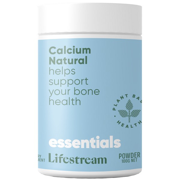Natural Health>Health Products by Brand>Lifestream Lifestream Calcium Natural Powder 100g