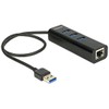 DeLock HUB USB 3.0 3 Port External + 1 x