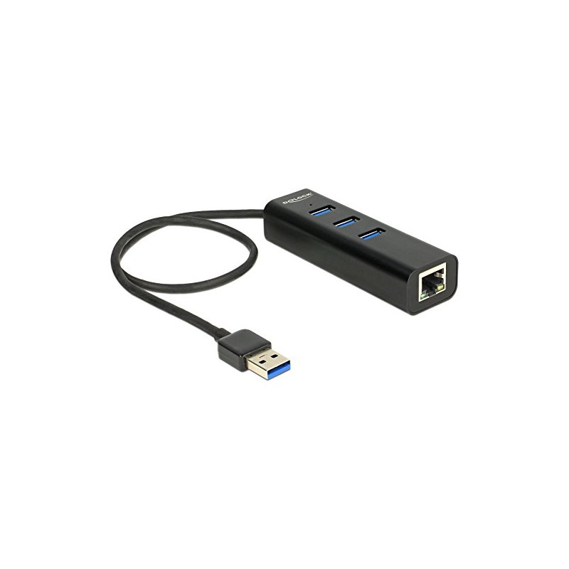 DeLock HUB USB 3.0 3 Port External + 1 x