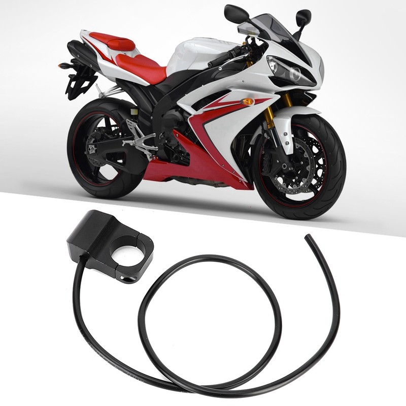 Handlebar Headlight Switch Spot Light Waterproof Stainless Steel Motorcycles Modification