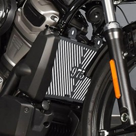 For Nightster RH975 Nightster 975 2025 2024 2023 2022 Motorcycle Accessories CNC Aluminum Engine Cooling Protection Radiator Grille Guard Grille Guard Protector Compatible (A)