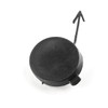 LST Towing Eye Cover Cap Front Right Black 6R 2009-2017