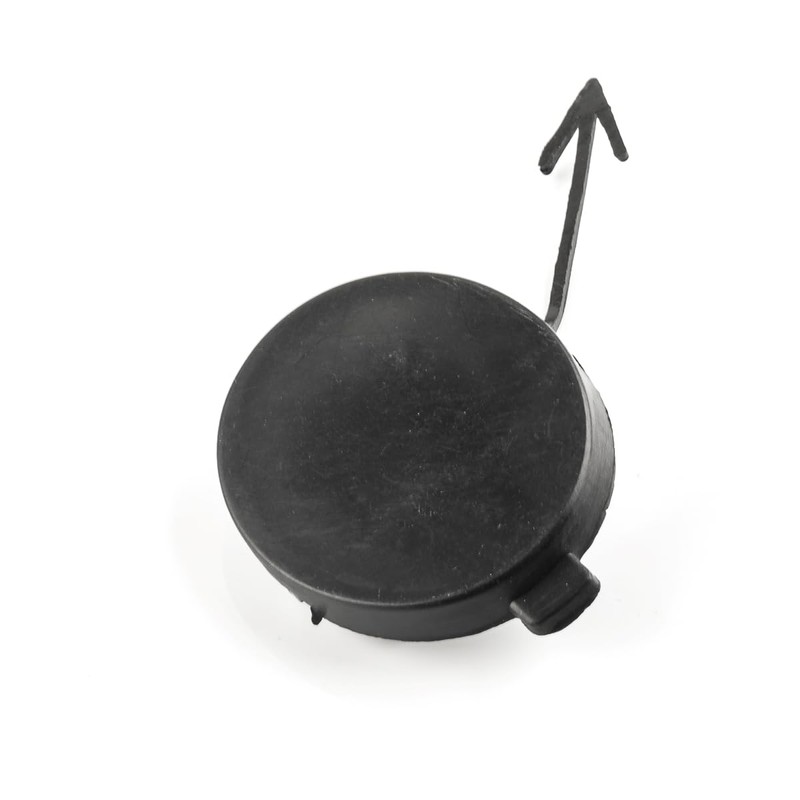 LST Towing Eye Cover Cap Front Right Black 6R 2009-2017