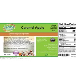 Caramel Apple Flavor Fountain and Color (4 oz, ZIN: 528109)