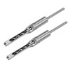 sourcing map Square Hole Drill Bit, 3/8" High-Carbon Steel Hollow