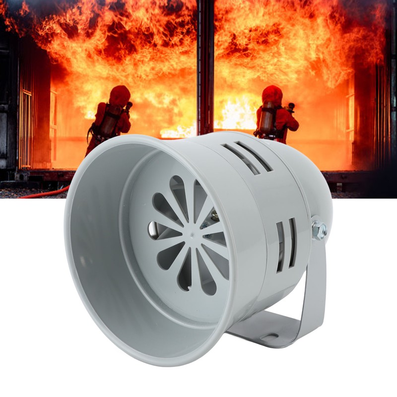 Electric Motor Siren 116dB Fire Alarm Buzzer Sound Alarm Horn