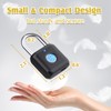 Fingerprint Padlock, Pothunder Smart Padlock, Locker Lock, Fingerprint Lock with