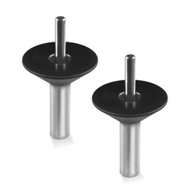 POWERTEC Router Centering Pin & Cone Set for RA1151 Replacement with 1/2" and 1/4" Ends, Calibrate Router Base Plates, Centering Template Guides on Routers Tool and Accessories - 2PK (71833-P2)