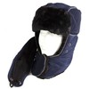 Sakkas Alex Unisex Ushanka Faux Fur Windproof Trapper Aviator Hat