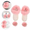 WOONEKY Luxurious Plush Liner for Women's Shoes Warm Furry Insoles