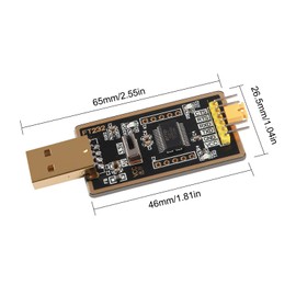 3pcs FT232RL USB to TTL Adapter for Development Projects, USB to Serial Converter Module with Genuine FTDI USB UART Compatible with Windows 7/8/10/XP,Linux, Mac OS (3)
