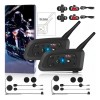 Intercomunicadores Para Cascos De Moto V6 Plus, 2 Unidades
